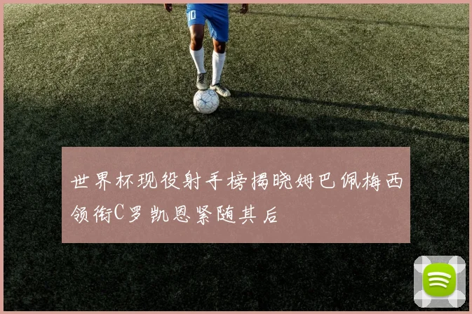 世界杯现役射手榜揭晓姆巴佩梅西领衔C罗凯恩紧随其后
