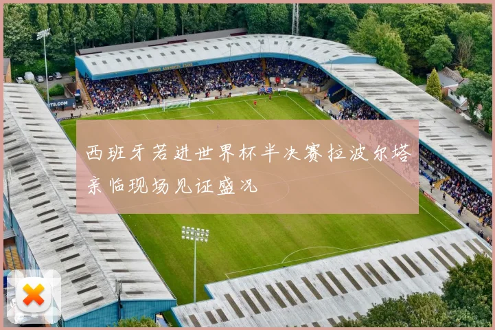 西班牙若进世界杯半决赛拉波尔塔亲临现场见证盛况